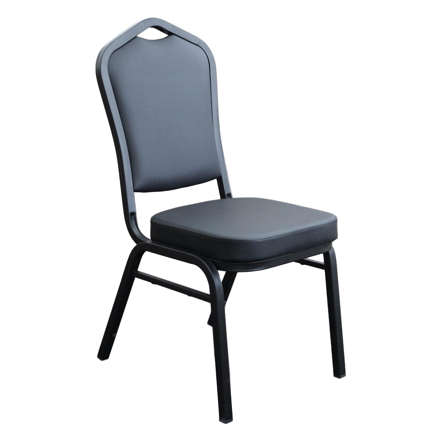 Function Chair - Black Vinyl / Black Frame - John Cootes