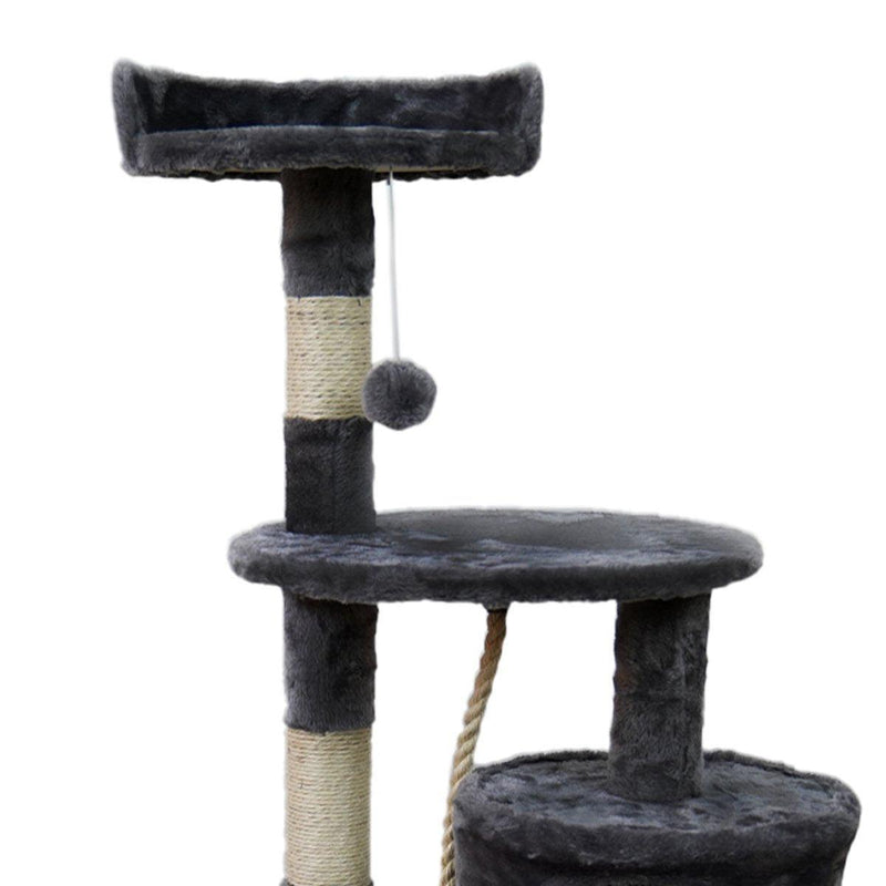 Furtastic 110cm Cat Tree Scratching Post - Dark Grey - John Cootes