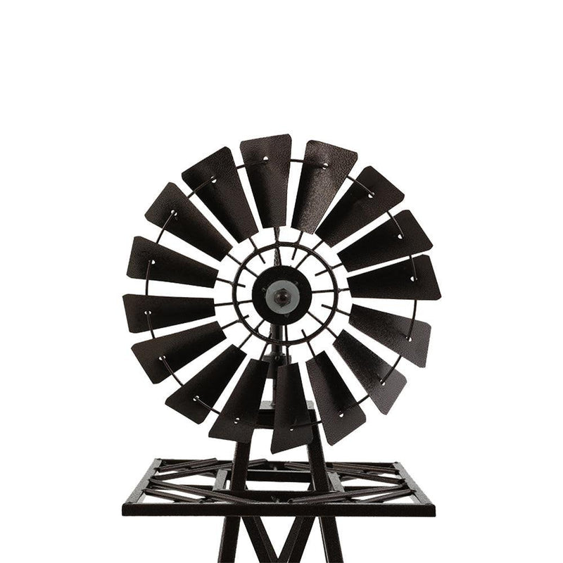 Garden Windmill 120cm Metal Ornaments Outdoor Decor Ornamental Wind Mill - John Cootes