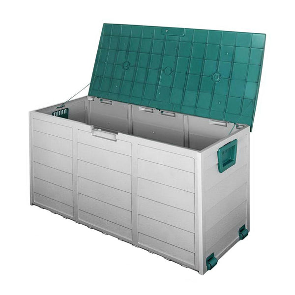 Gardeon 290L Outdoor Storage Box - Green - John Cootes