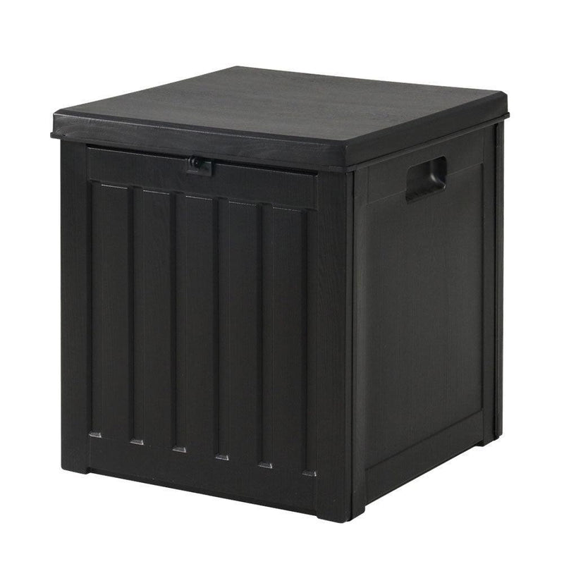 Gardeon 80L Outdoor Storage Box Waterproof Container Indoor Garden Toy Tool Shed - John Cootes
