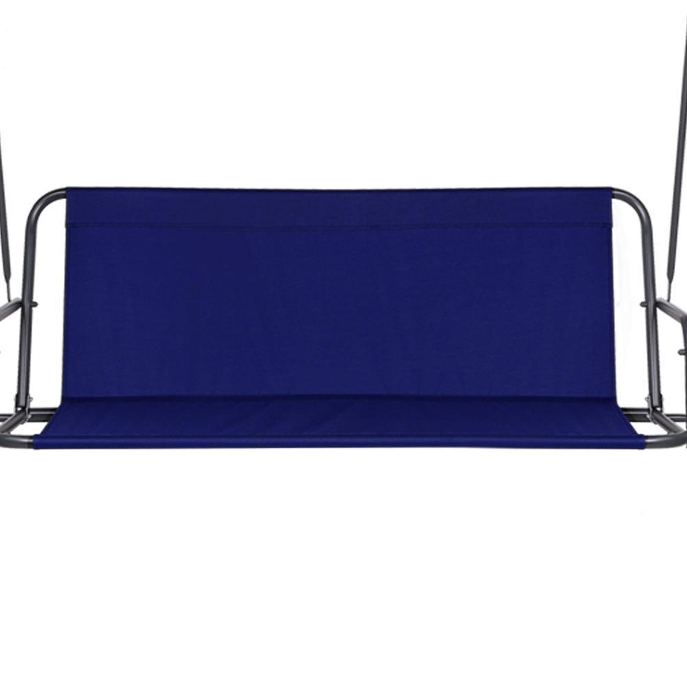 Gardeon Canopy Swing Chair - Navy - John Cootes