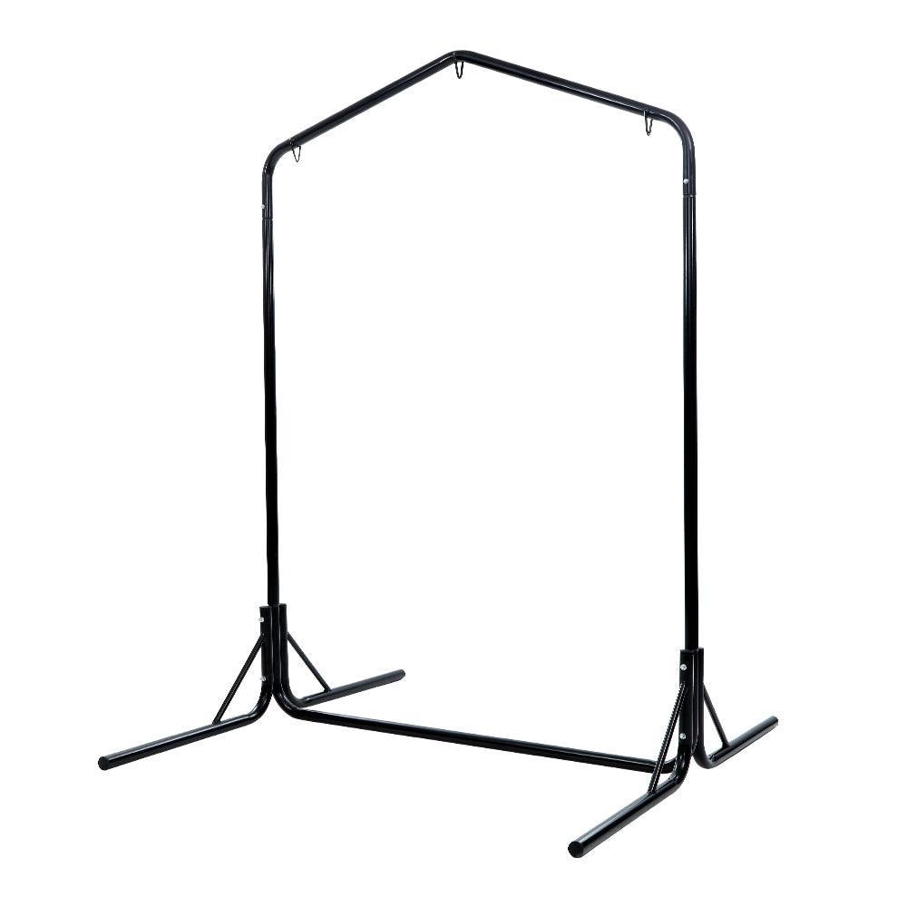 Gardeon Double Hammock Chair Stand Steel Frame 2 Person Outdoor Heavy Duty 200KG - John Cootes