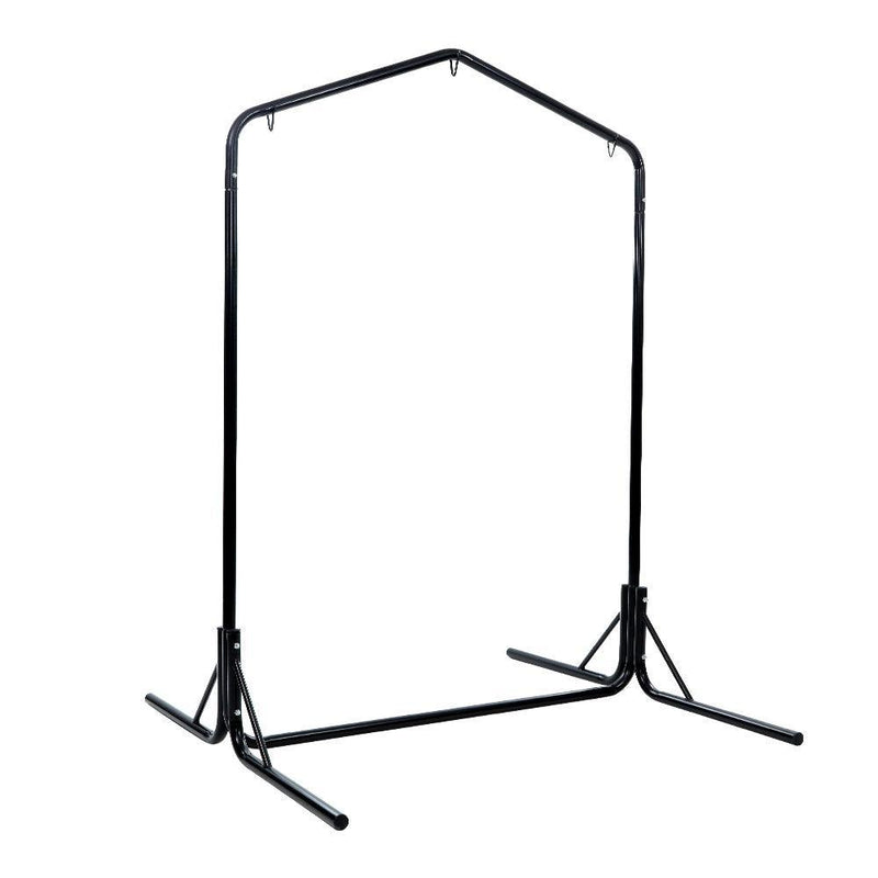 Gardeon Double Hammock Chair Stand Steel Frame 2 Person Outdoor Heavy Duty 200KG - John Cootes