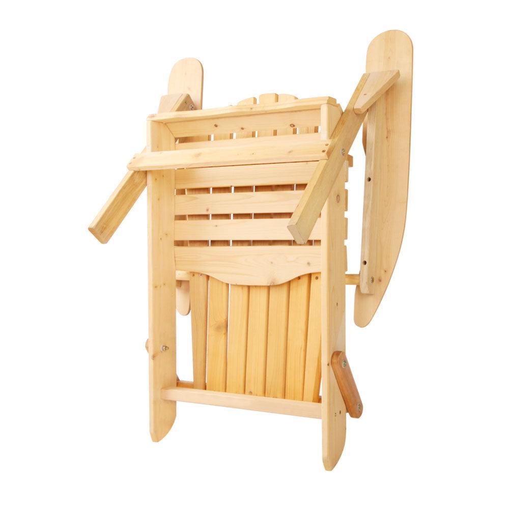 Gardeon Outdoor Chairs Furniture Beach Chair Lounge Wooden Adirondack Garden Patio - John Cootes