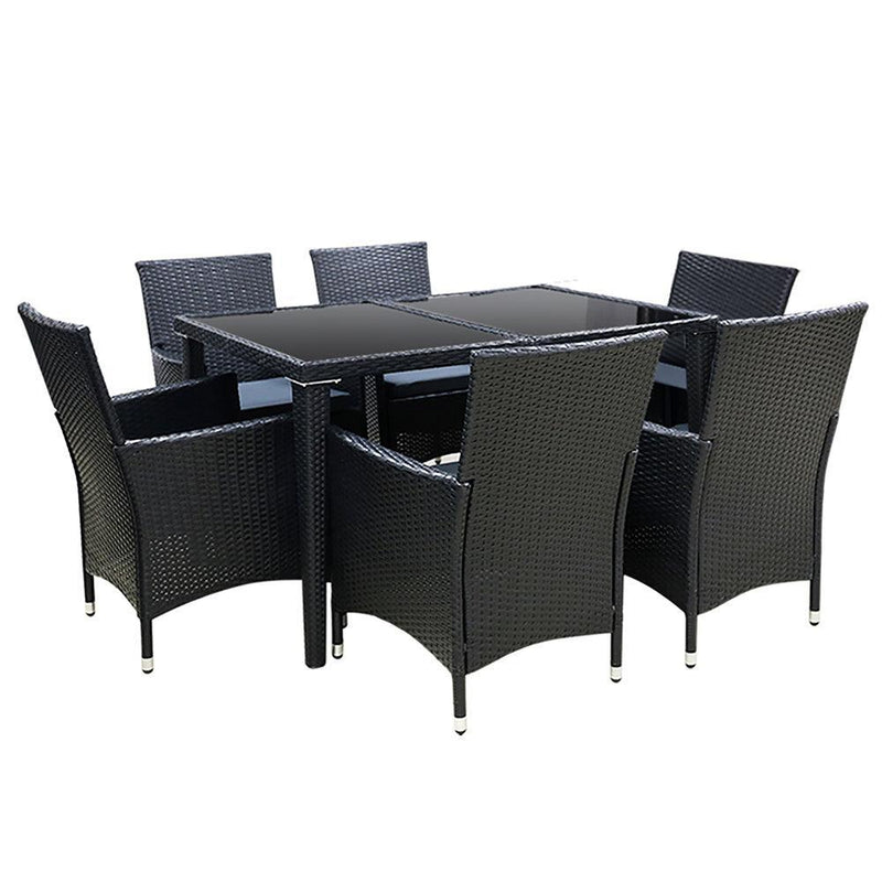 Gardeon Outdoor Furniture 7pcs Dining Set - John Cootes