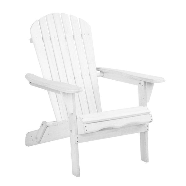 Gardeon Outdoor Furniture Adirondack Chairs Beach Chair Lounge Wooden Patio Garden - John Cootes