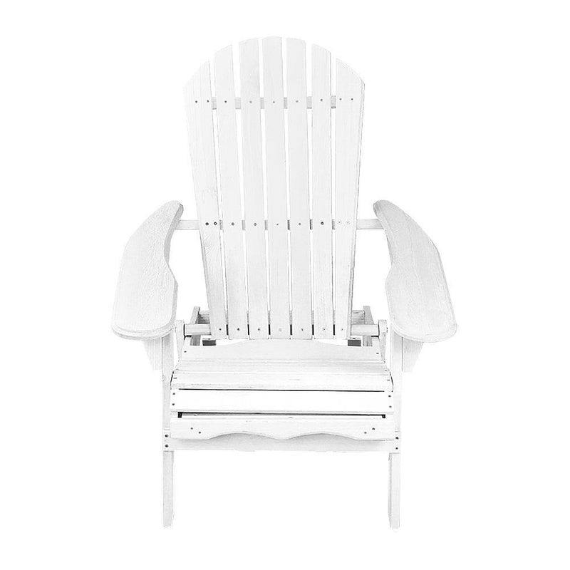 Gardeon Outdoor Furniture Adirondack Chairs Beach Chair Lounge Wooden Patio Garden - John Cootes