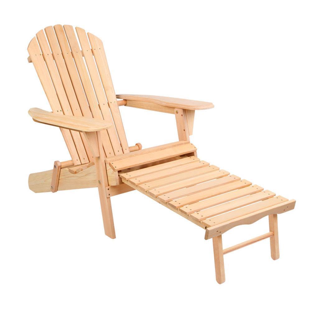 Gardeon Outdoor Furniture Sun Lounge Chairs Beach Chair Recliner Adirondack Patio Garden - John Cootes