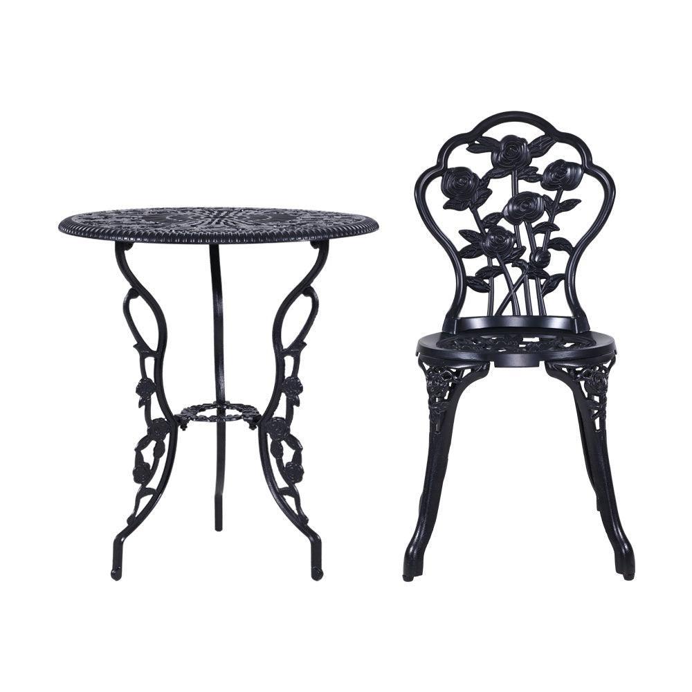 Gardeon Outdoor Setting 3-Piece Table & Chairs - Patio Furniture - John Cootes