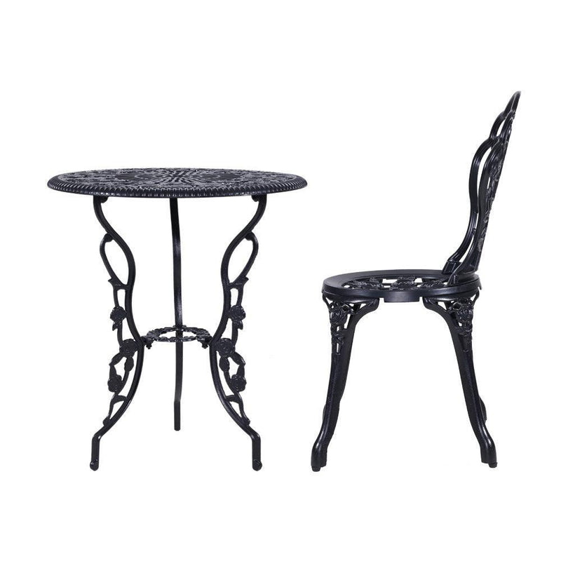 Gardeon Outdoor Setting 3-Piece Table & Chairs - Patio Furniture - John Cootes