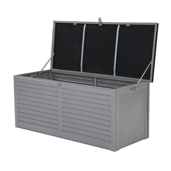 Gardeon Outdoor Storage Box 490L Bench Seat Indoor Garden Toy Tool Sheds Chest - John Cootes
