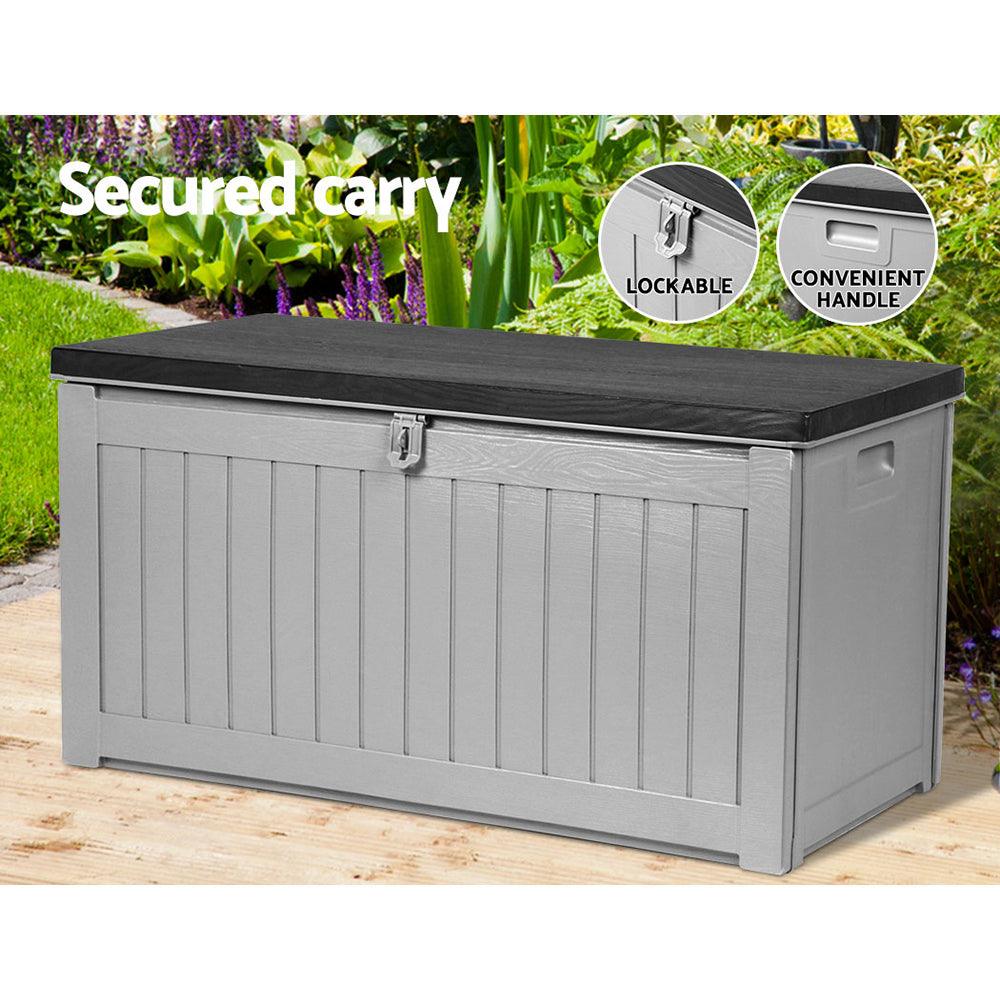 Gardeon Outdoor Storage Box Bench Seat 190L - John Cootes