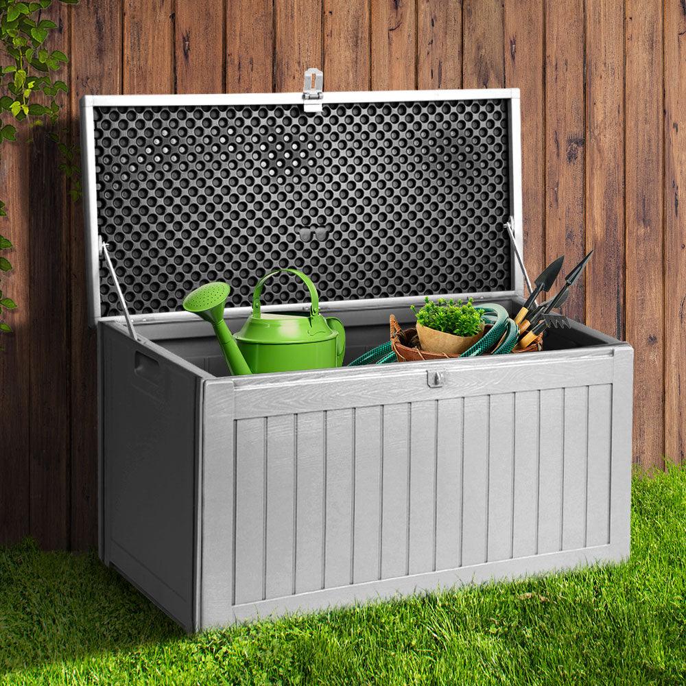 Gardeon Outdoor Storage Box Bench Seat 190L - John Cootes