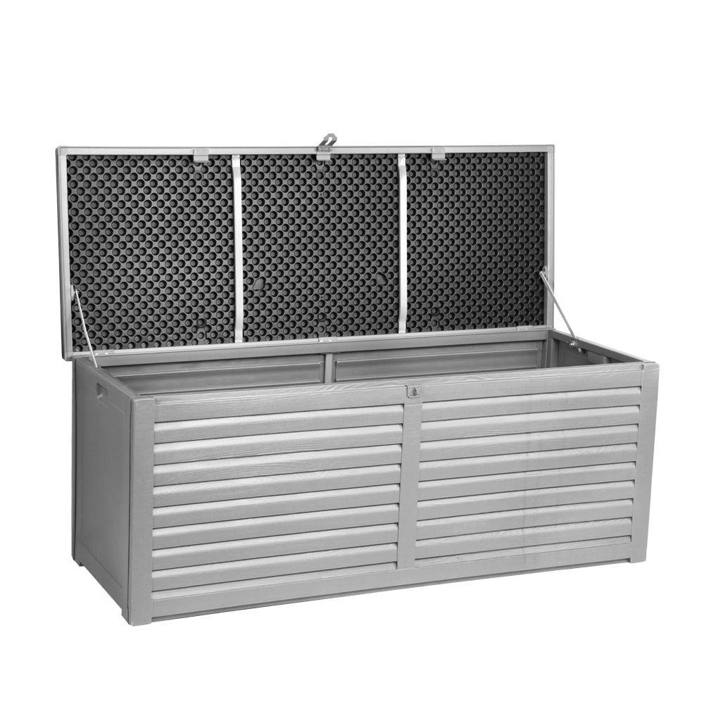 Gardeon Outdoor Storage Box Bench Seat 390L - John Cootes