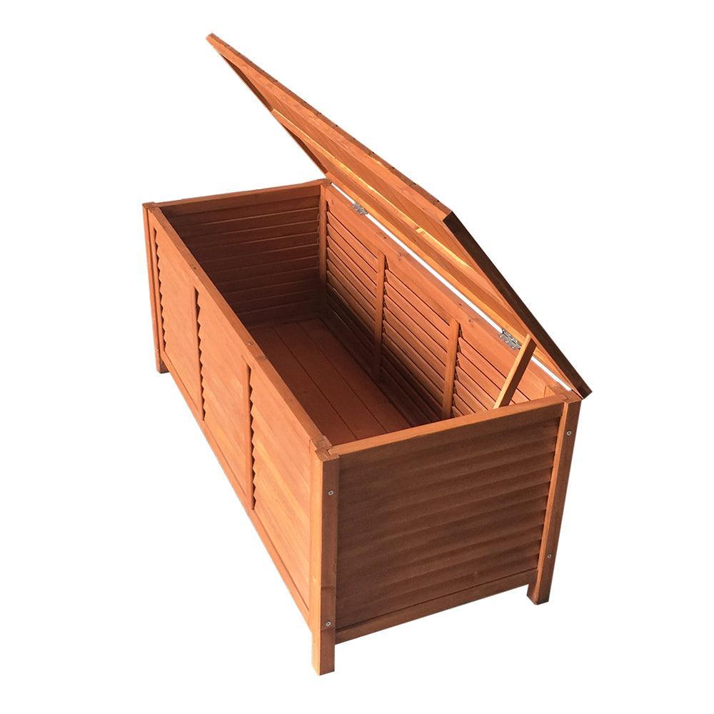 Gardeon Outoor Fir Wooden Storage Bench - John Cootes