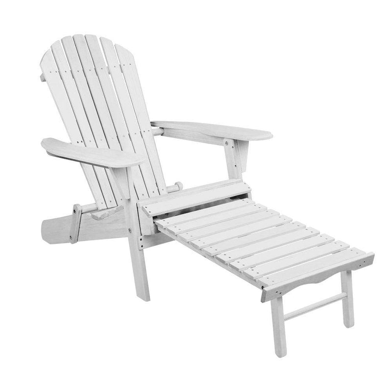Gardeon Set of 2 Outdoor Sun Lounge Chairs Patio Furniture Lounger Beach Chair Adirondack - John Cootes