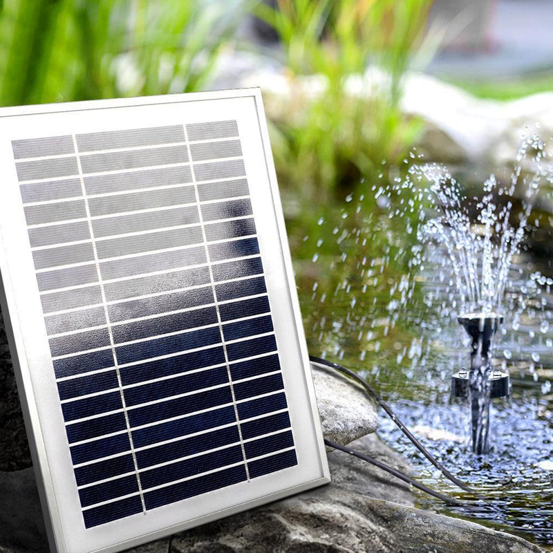 Gardeon Solar Pond Pump with Battery Kit Solar Powered Garden Water Fountain - John Cootes