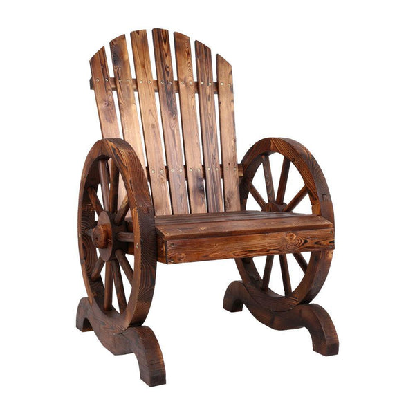 Gardeon Wooden Wagon Chair Outdoor - John Cootes