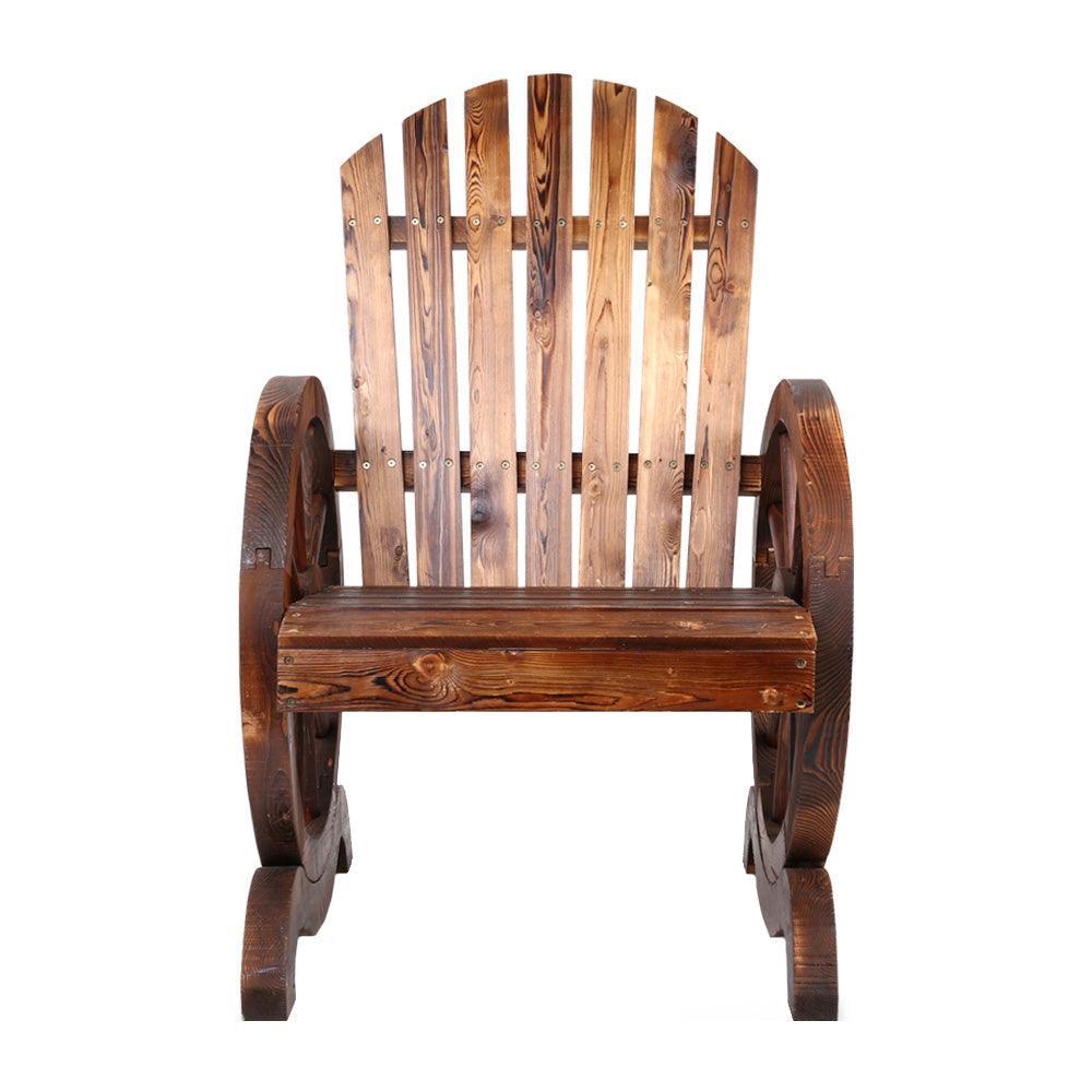 Gardeon Wooden Wagon Chair Outdoor - John Cootes