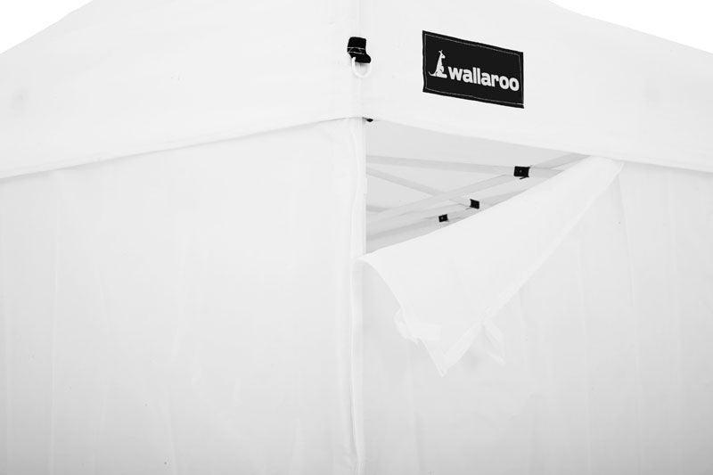 Gazebo Tent Marquee 3x6m PopUp Outdoor Wallaroo White - John Cootes