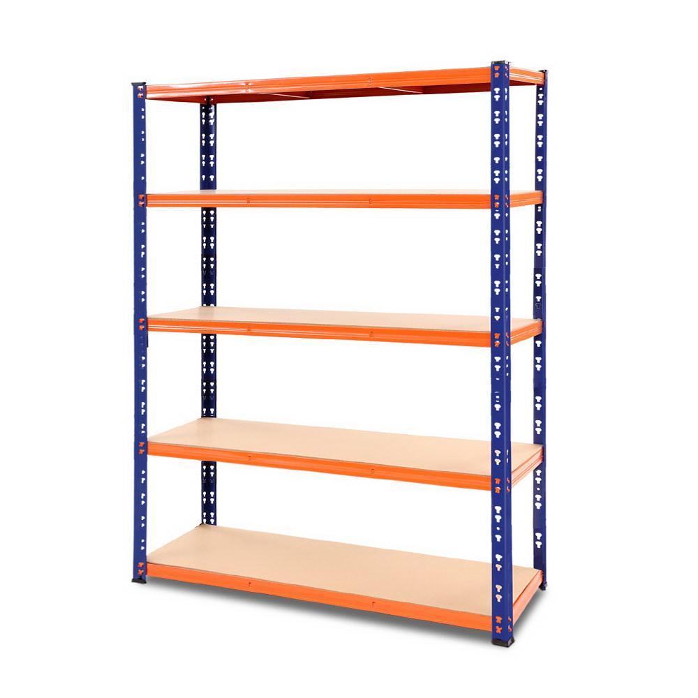 Giantz 1.8M Warehouse Racking Shelving Storage Shelf Garage Shelves Rack Steel - John Cootes