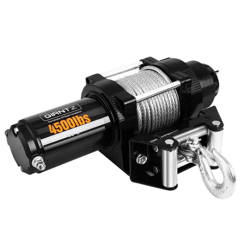 Giantz 12V Wireless Electric Winch Remote with Steel Cable - John Cootes