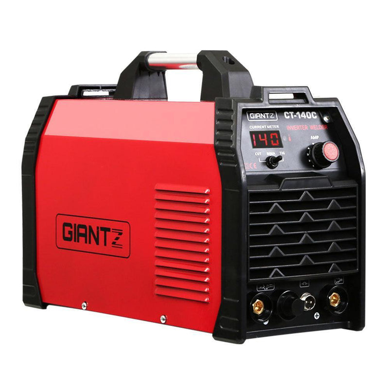 Giantz 140Amp Inverter Welder Plasma Cutter Gas DC iGBT Portable Welding Machine - John Cootes