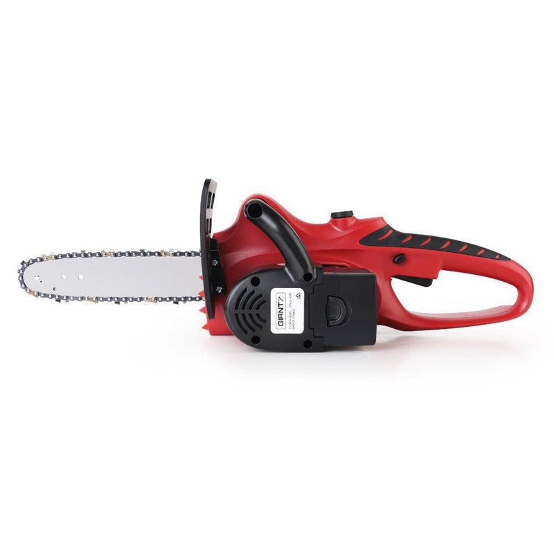Giantz 20V Cordless Chainsaw - Black and Red - John Cootes