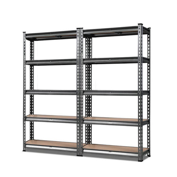 Giantz 2x1.5M Steel Warehouse Racking Rack Shelving Storage Garage Shelves Shelf - John Cootes