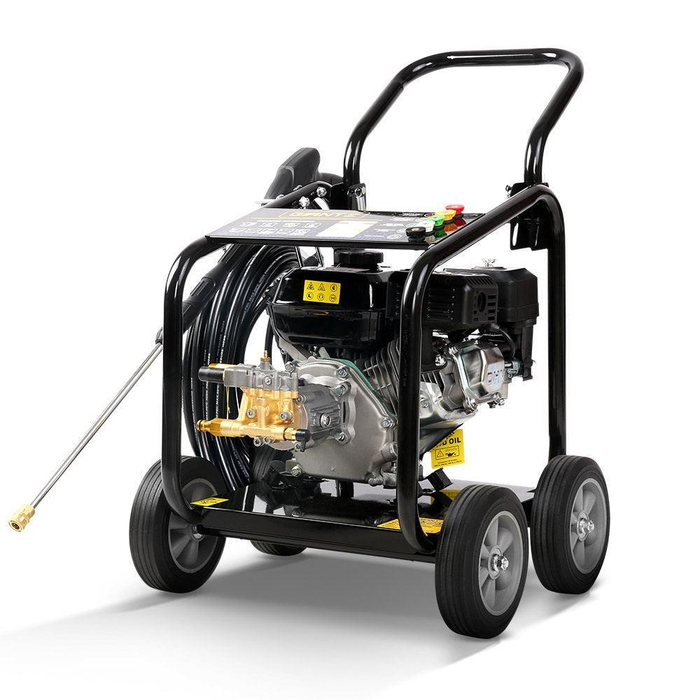 Giantz 4800PSI 20M Petrol High Pressure Cleaner Washer Water Jet Hose Gurney - John Cootes