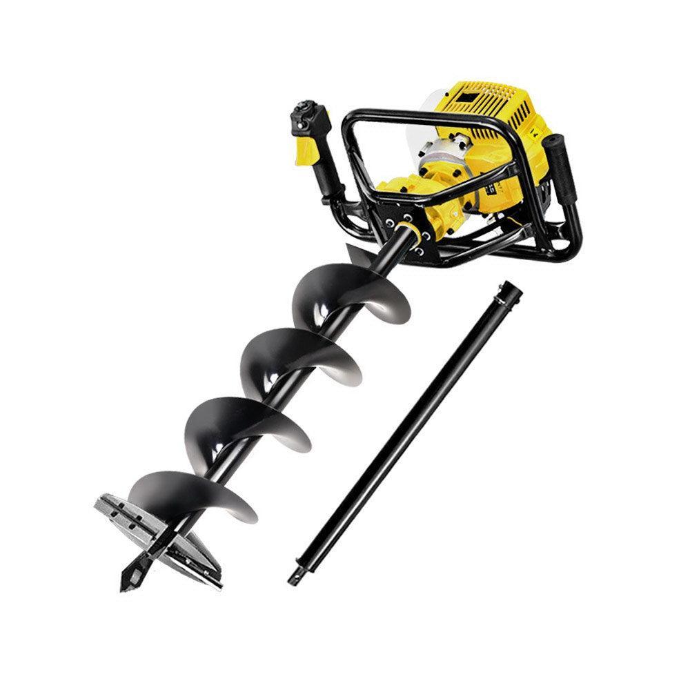 Giantz 92CC Petrol Post Hole Digger Auger Drill Borer Fence Earth Power 200mm - John Cootes