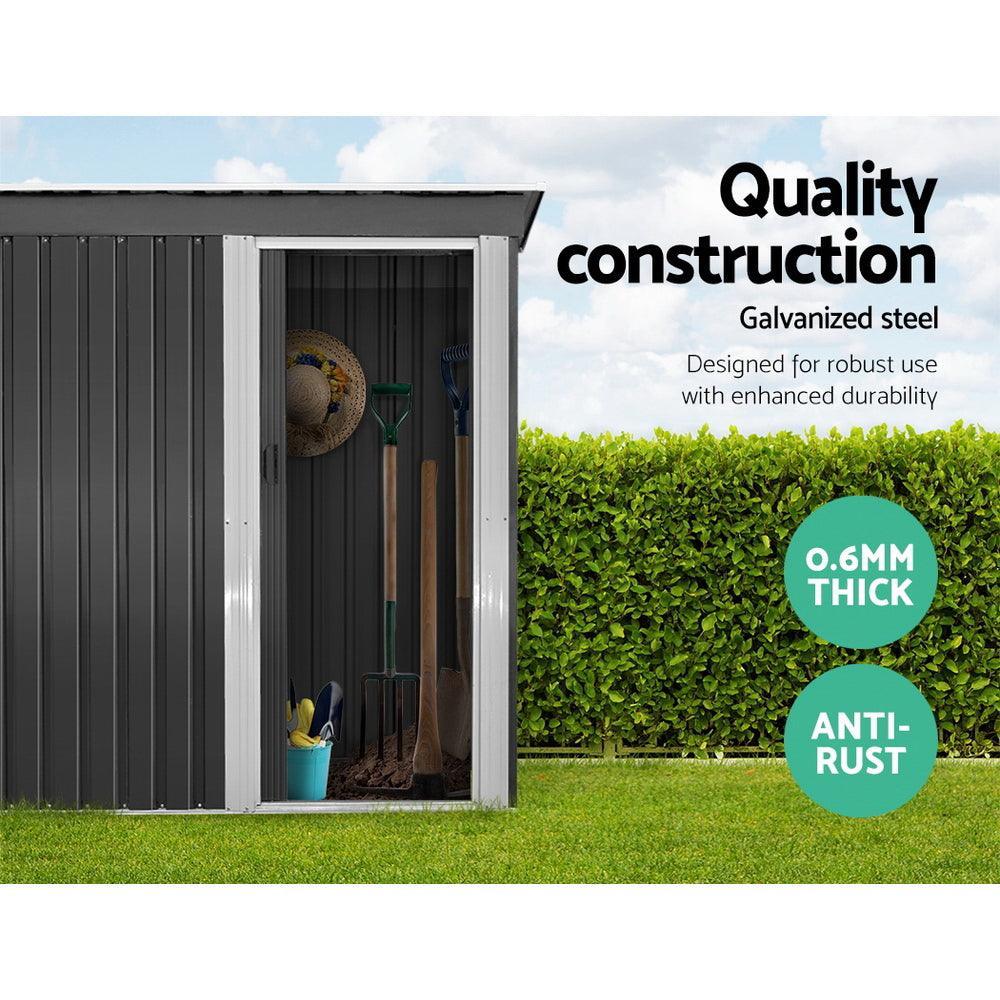 Giantz Garden Shed Outdoor Storage Sheds Tool Workshop 1.62x0.86M - John Cootes