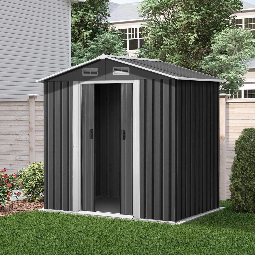 Giantz Garden Shed Outdoor Storage Sheds Tool Workshop 1.96X1.32M - John Cootes