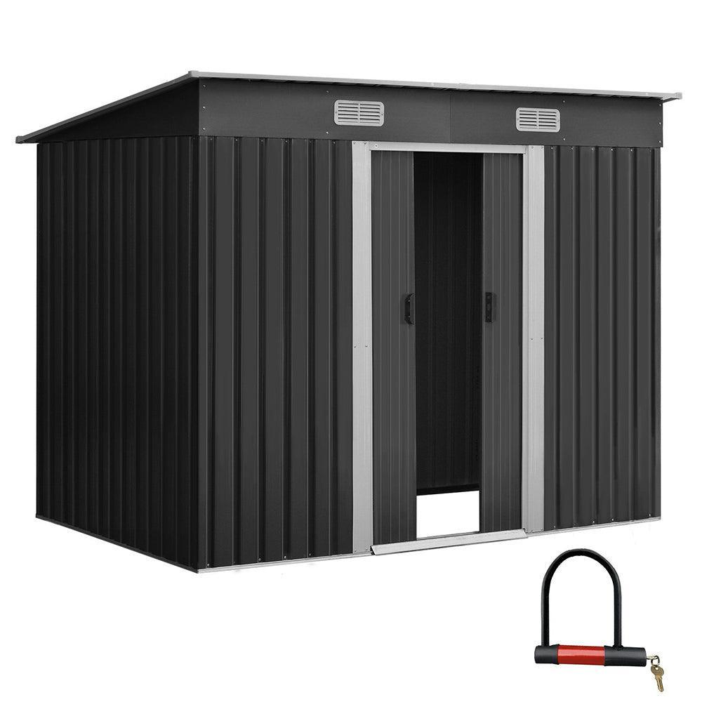 Giantz Garden Shed Outdoor Storage Sheds Tool Workshop 2.38x1.31M - John Cootes