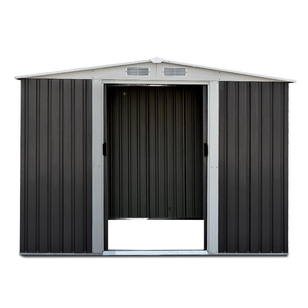 Giantz Garden Shed Outdoor Storage Sheds Tool Workshop 2.58X2.07M - John Cootes