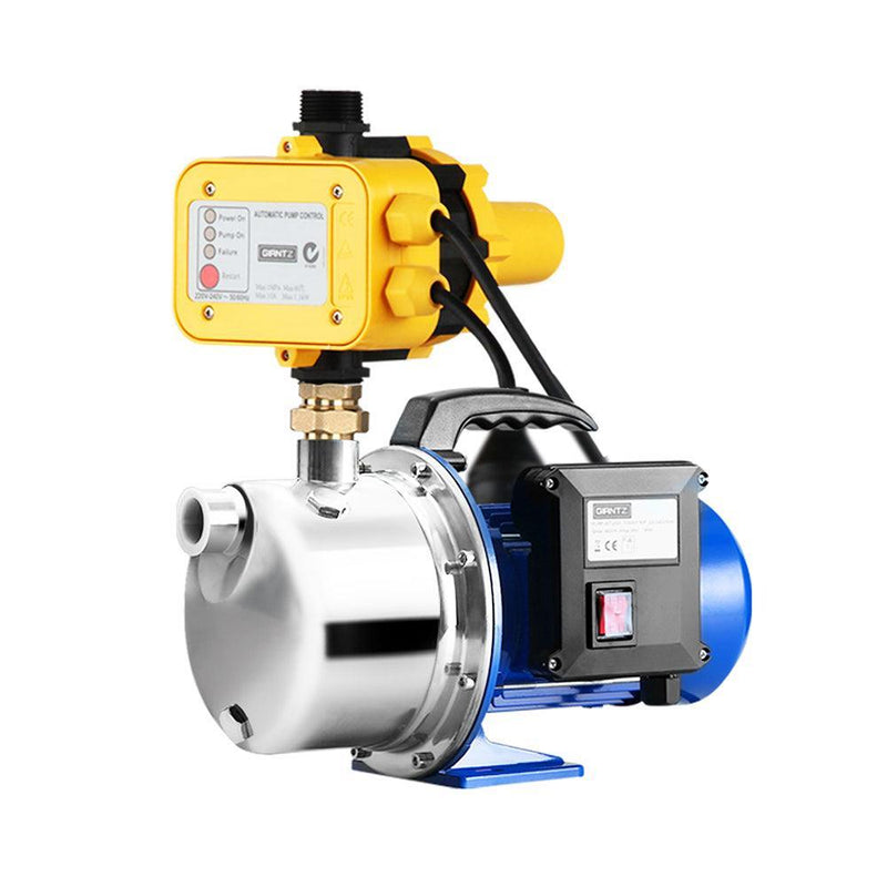 Giantz Garden Water Pump Jet High Pressure Controller Stage Irrigation 4600L/H - John Cootes