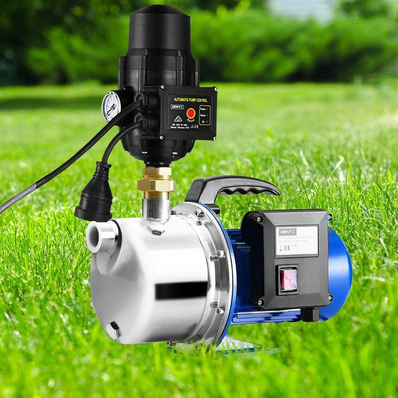 Giantz Garden Water Pump Jet High Pressure Stage Controller Garden Irrigation - John Cootes