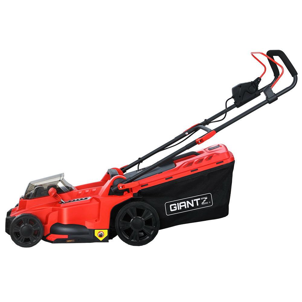 Giantz Lawn Mower Cordless Electric Lawnmower Lithium 40V Battery Powered Catch - John Cootes