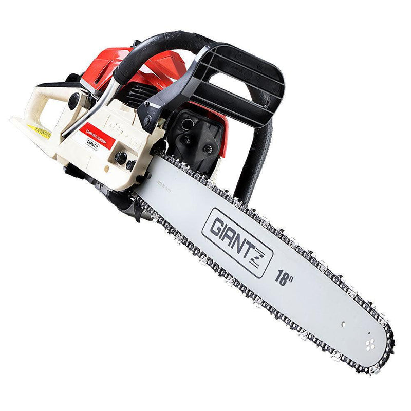 Giantz Petrol Chainsaw Commercial E-Start 18'' - John Cootes