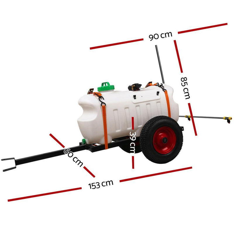 Giantz Weed Sprayer 100L Tank with Trailer - John Cootes