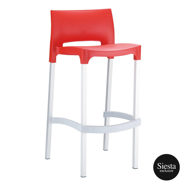 Gio Barstool - Red - John Cootes