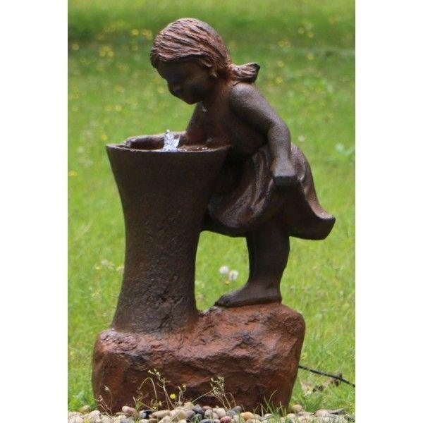 Girl at Water Fountain - John Cootes