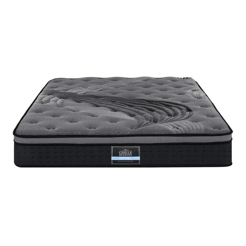 Giselle Bedding Alanya Euro Top Pocket Spring Mattress 34cm Thick - Double - John Cootes