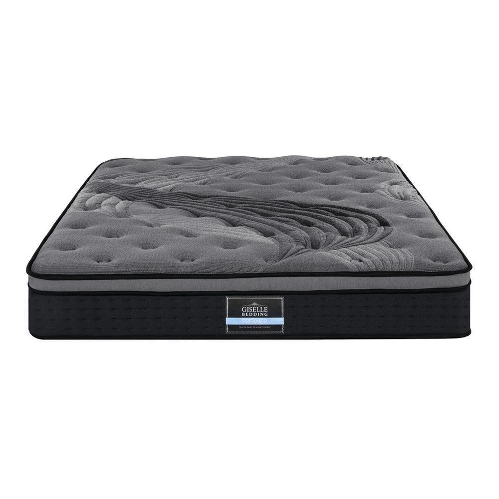 Giselle Bedding Alanya Euro Top Pocket Spring Mattress 34cm Thick - King - John Cootes