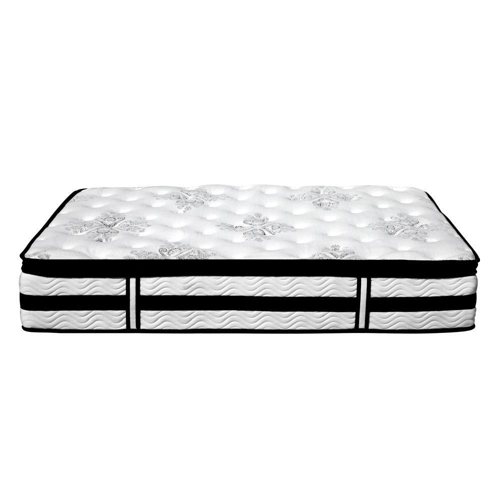 Giselle Bedding Algarve Euro Top Pocket Spring Mattress 34cm Thick - Double - John Cootes