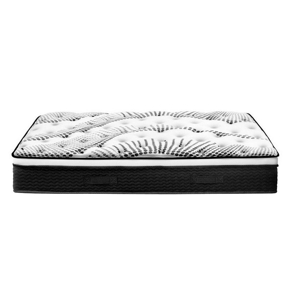 Giselle Bedding Como Euro Top Pocket Spring Mattress 32cm Thick - Double - John Cootes