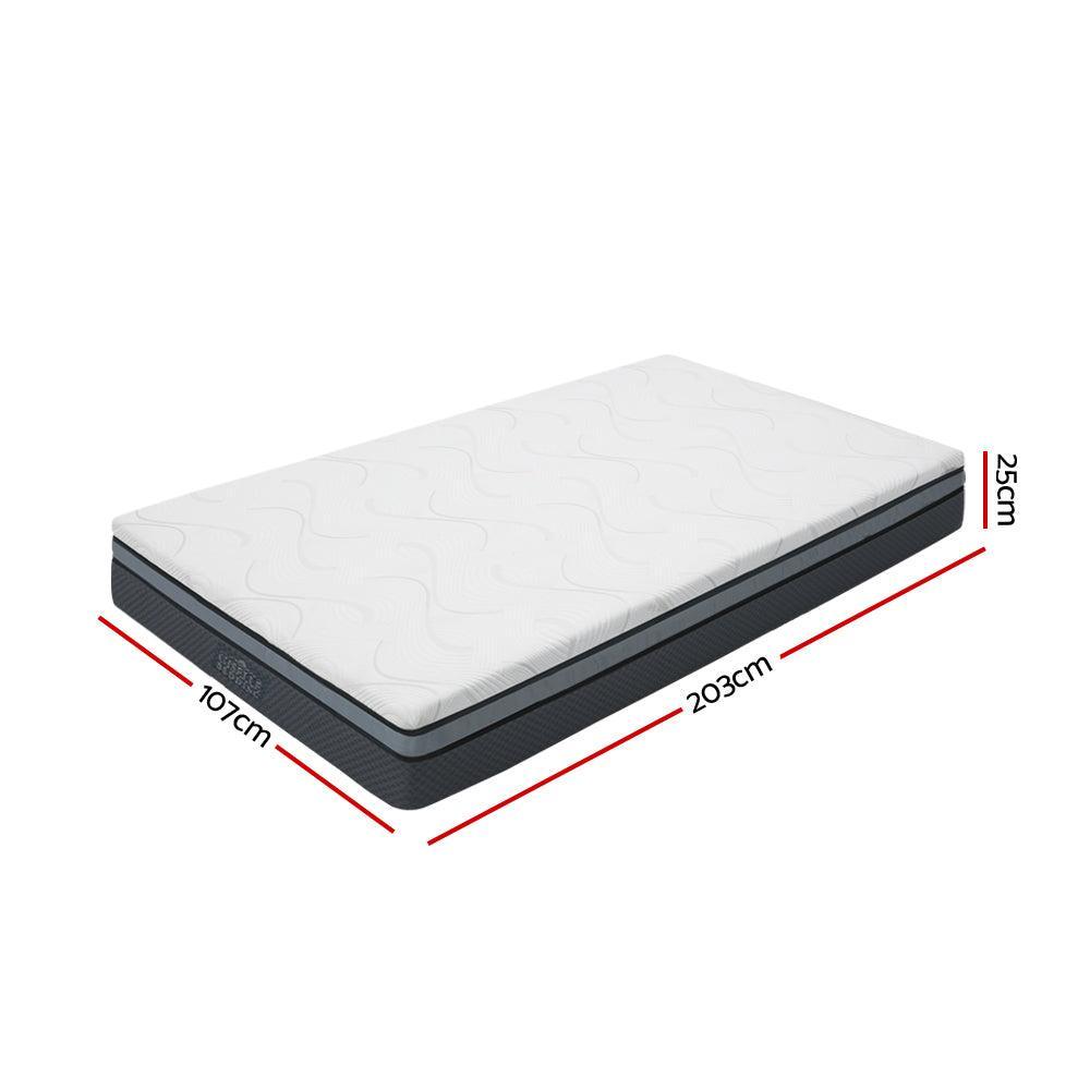 Giselle Bedding Cool Gel Memory Foam Mattress King Single Size - John Cootes