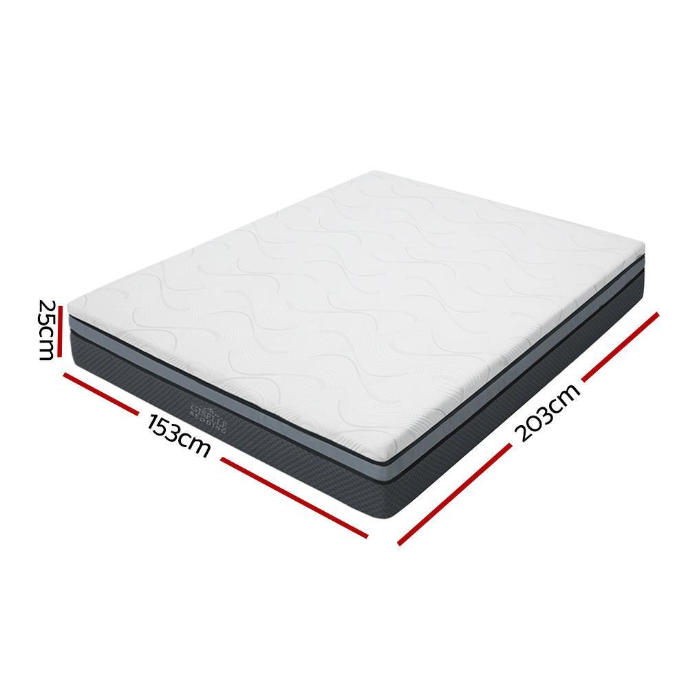 Giselle Bedding Cool Gel Memory Foam Mattress Queen Size - John Cootes