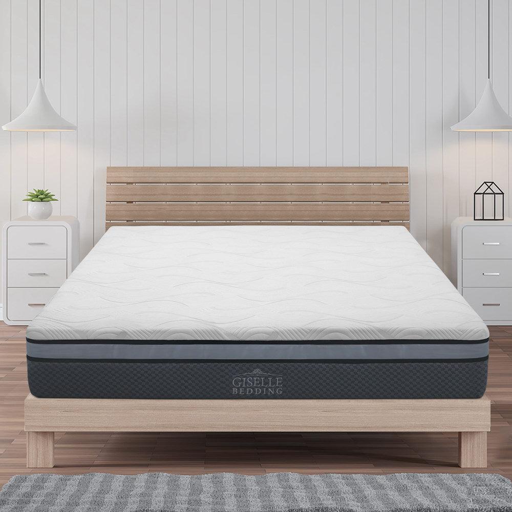 Giselle Bedding Cool Gel Memory Foam Mattress Queen Size - John Cootes